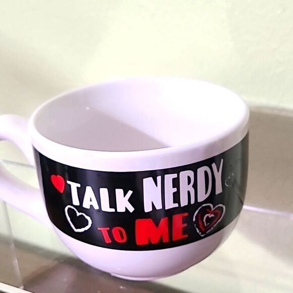 ❤️ Talk NERDY to ME Mug - Picture 3 of 4